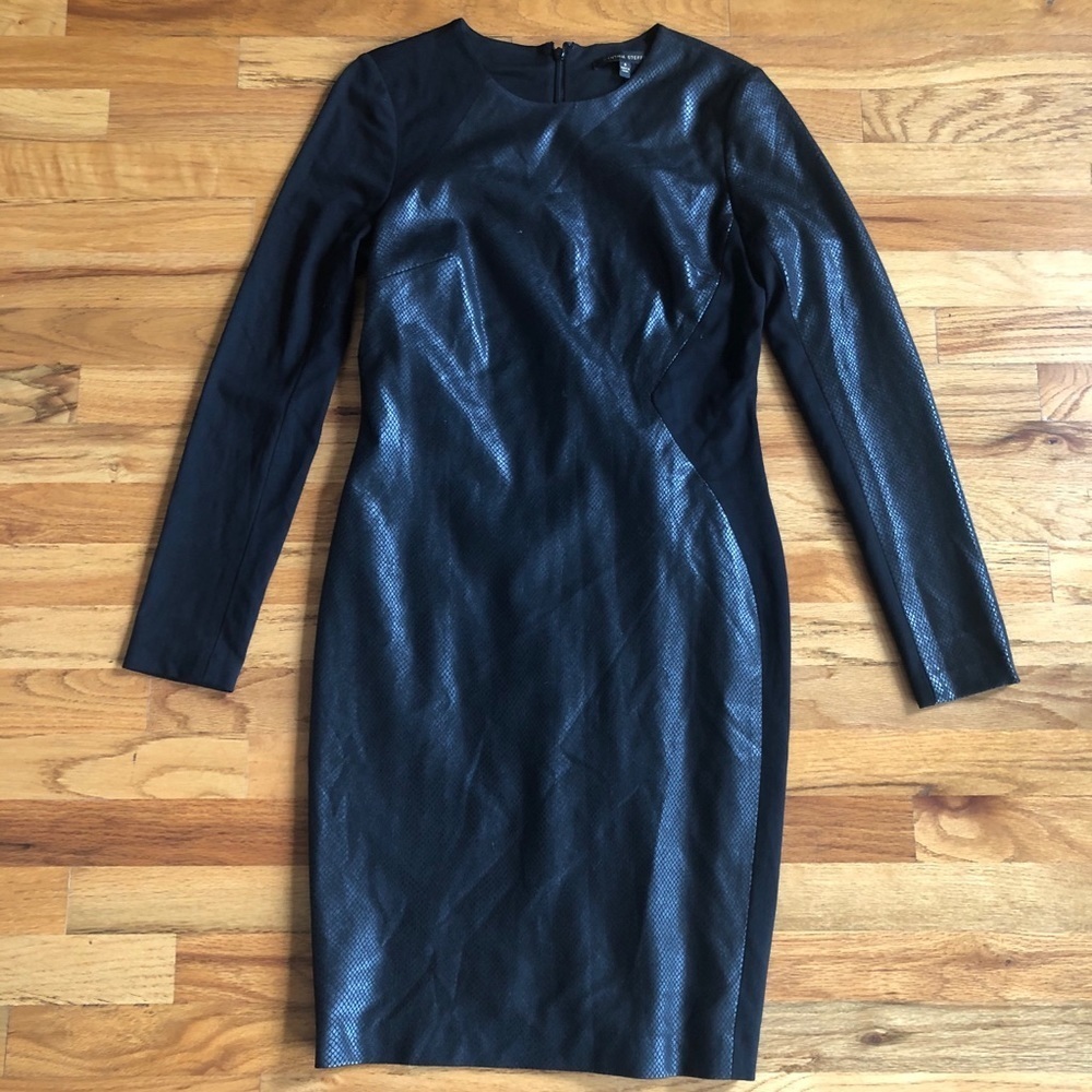 CYNTHIA STEFFE Long Sleeve Sheath Dress